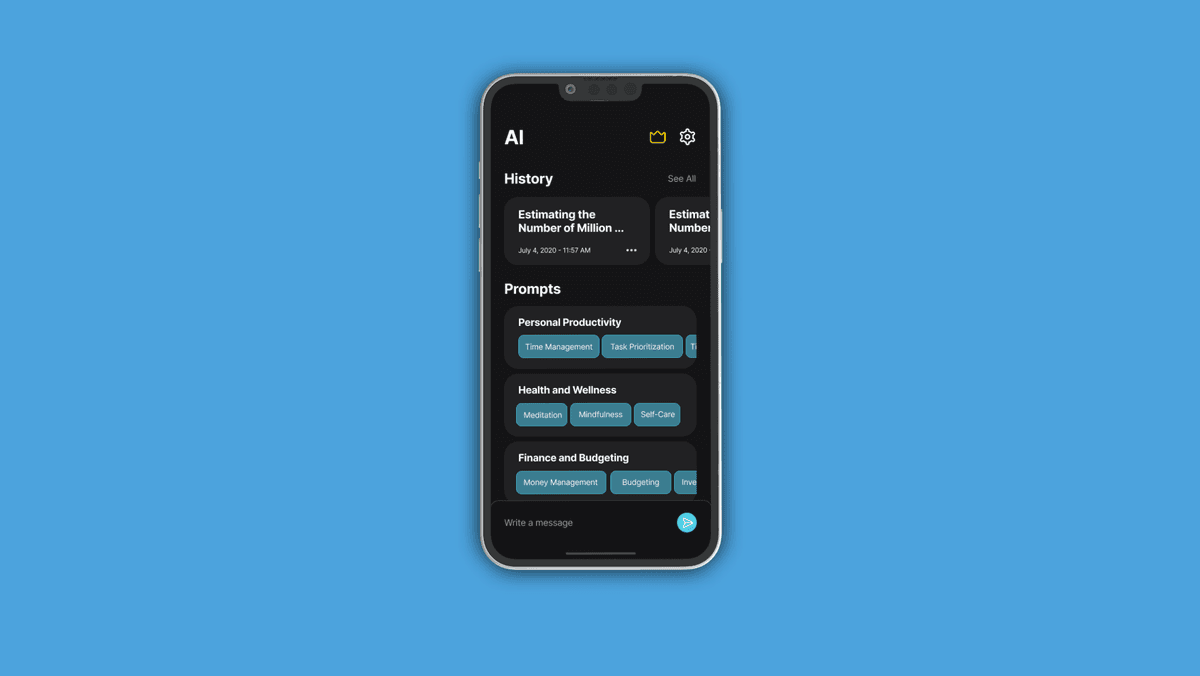 AI Mobile App